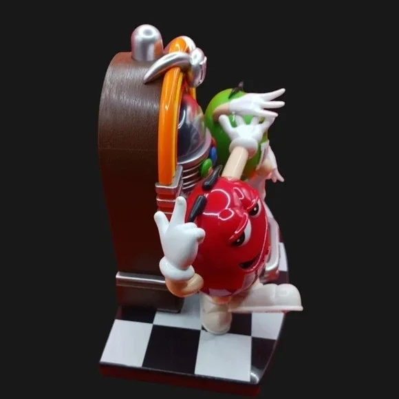 M&M rocking roll cafe candy dispenser
